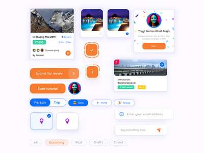 Packkr app design system