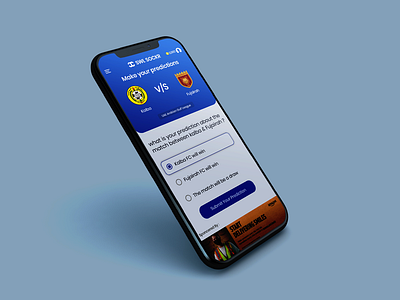 Sports Quiz App Design