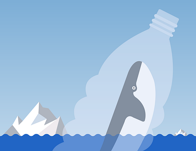 Save Ocean & Ocean Animals clean design flat graphic design icon illustration illustrator minimal ui vector