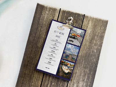 Restaurant menu