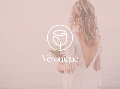 Véronique logo brand branddesign branding design graphic graphic design logo logodesign