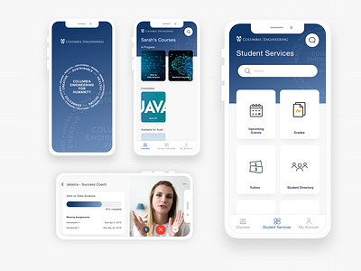 University Mobile App Concept