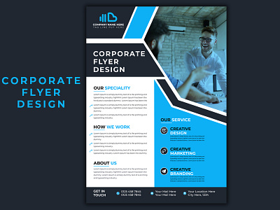 Corporate Flyer Template Design branding business flyer business flyer design business flyers businesscard corporate flyer corporate flyer design corporate flyers creative flyers design fiverr flyer flyer artwork flyer design flyer template flyers flyers design typography unique flyer