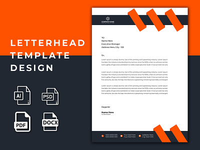 Minimal Letterhead Template Design branding business business letterhead corporate letterhead template creative design editable letterhead elegant letterhead template flyer green letterhead letterhead letterhead design letterhead printing letterhead template letterhead template ai lettering professional