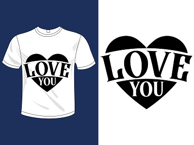 Valentine Day Love T-Shirt Design