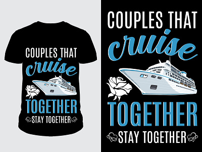 Couples Valentine Day T-Shirt Design branding couples creative cruise ship design holiday illustration letterhead ship t shirt t shirt design t shirt illustration t shirt mockup t shirts typography valentine valentine day