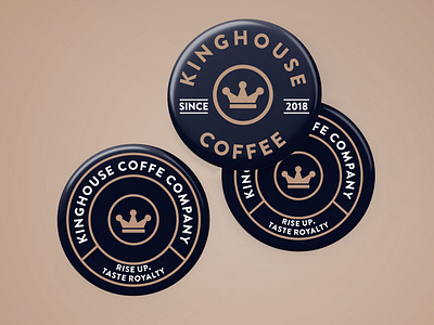 KINGHOUSE COFFEE COMPANY brand identity brand identity design branding branding graphic design business card coffeebadge coffeelogo coffeeshop constructionlogo cybersecuritylogo fashion graphic design illustration jewelrylogo logodesign