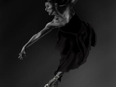Ballerina ballerina black girl girl illustration illustration portrait