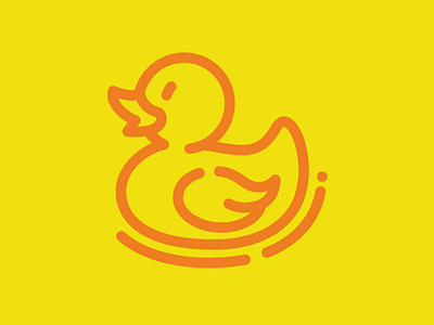 Day 82 - Rubber duck 100 Icons Daily 100days design icon illustration leeayr minimal rubberduck toy vector