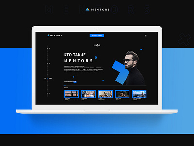 MENTORS UX/Ui Design branding created design flat typography ui web website