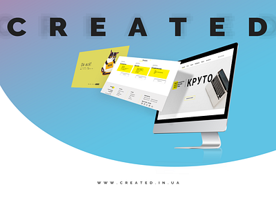 Created branding created design illustration logo minimal typography ui web website