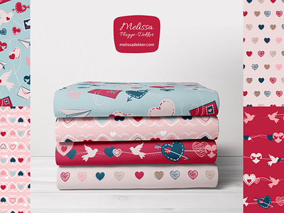 Valentine Seamless Patterns