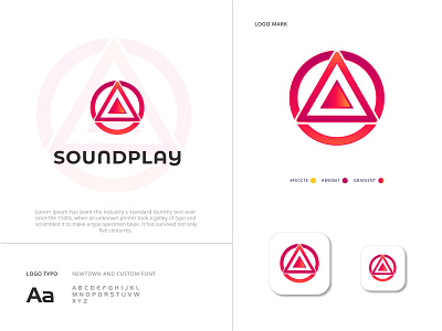 Sound Play Logo Design brand and identity branding business logo company logo creative logo designer flat freelancher gfx graphic desgin icon logo logo type logodesigner music logo online logo sound logo vector vector logo