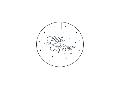 Little Moon Collective design logo