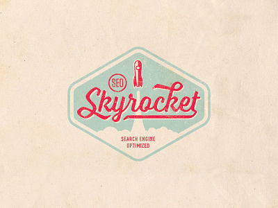 SEO Skyrocket Logo Design