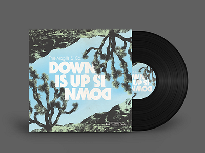 Down is Up Is Down album cover record typography