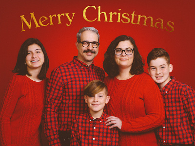My Family Christmas Photo - 2019