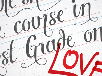 First Grade Crop andy warhol lettering typography vector