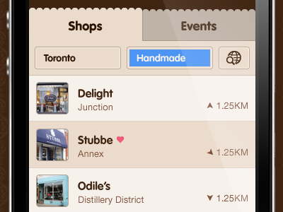 Choco-locate ~ Chocolate locator for iPhone.