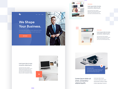 Homepage Design