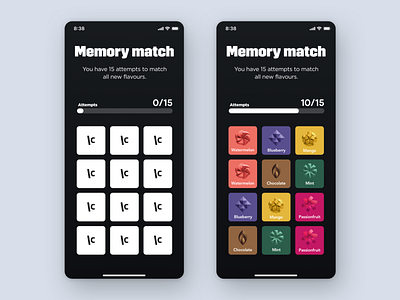 Memory Match UI