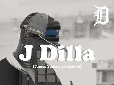 J Dilla artist design dilla donuts hiphop illustrator instagram mpc photoshop