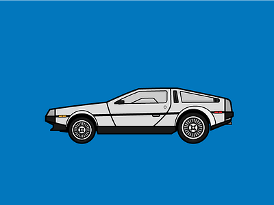 Auto Icons 03 - DeLorean DMC-12 automobile car delorean iconic