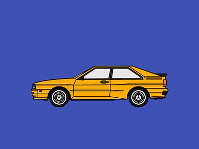 Auto Icons 05 - Audi Quattro