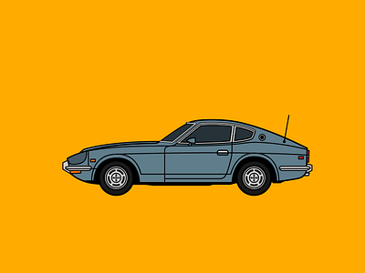 Auto Icons 07 - Datsun 240Z