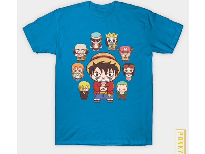 One Piece Graphic Tees anime comic heroacademia luffy manga mugiwara one piece one punch man pirates roronoazoro sanji shonen jump