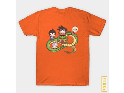 Dragon Ball Z Tshirt Design By Ponkyponky On Dribbble