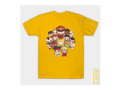 Street Fighter Tshirt Design