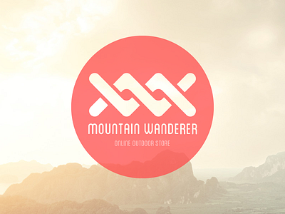 Mountain Wanderer Logo brand logo outdoor