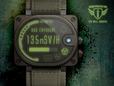 SmartProtector survival watch concept