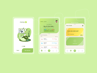 Moneylu - Simple UI Money Lover Exploration design figma mobile app design money ui ux