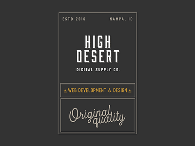 High Desert Digital Supply Co.