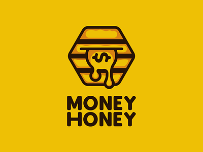 MONEY HONEY | Logo Design for Financial Podcast