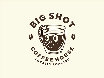 BIG SHOT | Illustration Design for Coffee House Business