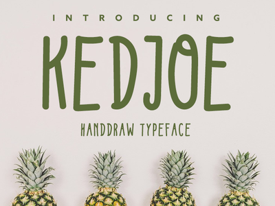 Kedjoe Font