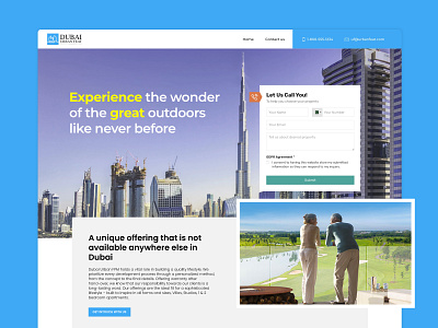 Responsive Website UI/UX Design branding design graphic design lani realestate ui uiux webdesign websitedesign