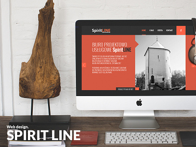 Web design. SPIRIT LINE design logo logodesign ui ux vector web website