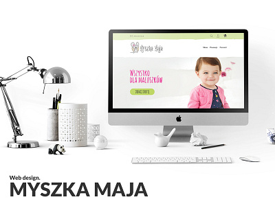 Web design. MYSZKA MAJA design logo logodesign ui ux vector web website