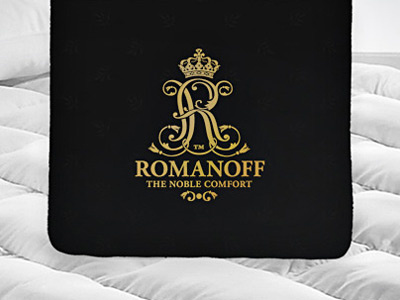 Luxury Brand Identity bedding identity logo luxury mattress noble