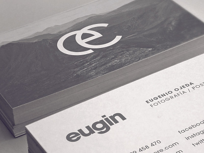 Identity Eugin branding card montevideo personal photography uruguay