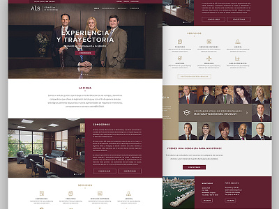 ALS Lawyers Website design lawyers montevideo uruguay web