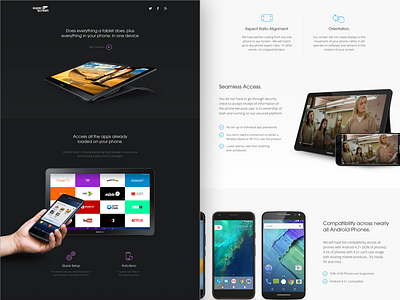 Super Screen Landing Page design landing page ui uruguay ux website