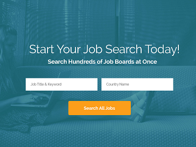 Job Seeker Home page Design it job jobs webdesign