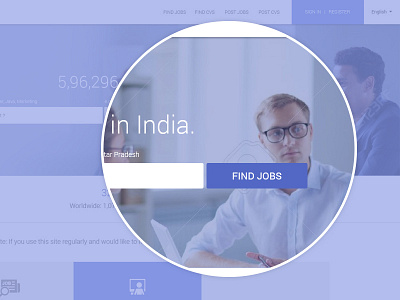 Jobs site Home page