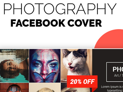 Photography Facebook cover cover facebook photo phtography portfolio typography