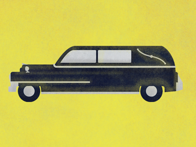 Hearse car death hearse illustration texture vector